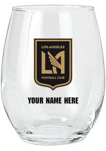 Los Angeles FC Personalized Stemless Wine Glass