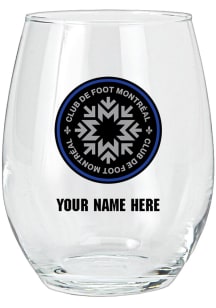 Montreal Impact Personalized Stemless Wine Glass