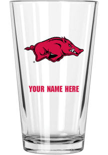 Arkansas Razorbacks Personalized Pint Glass