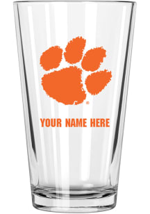 Clemson Tigers Personalized Pint Glass