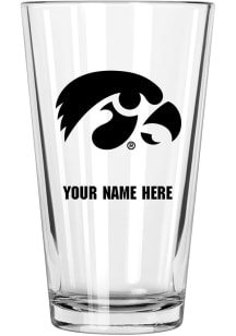 Iowa Hawkeyes Personalized Pint Glass