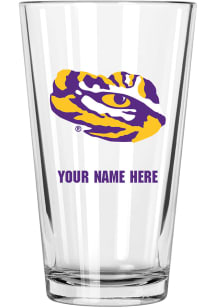 LSU Tigers Personalized Pint Glass