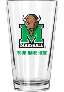 Marshall Thundering Herd Personalized Pint Glass