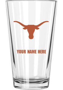 Texas Longhorns Personalized Pint Glass