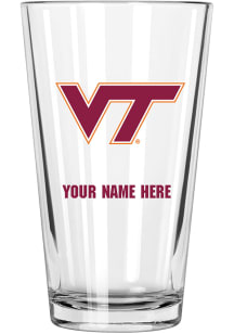 Virginia Tech Hokies Personalized Pint Glass