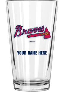 Atlanta Braves Personalized Pint Glass