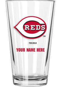 Cincinnati Reds Personalized Pint Glass
