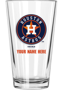 Houston Astros Personalized Pint Glass