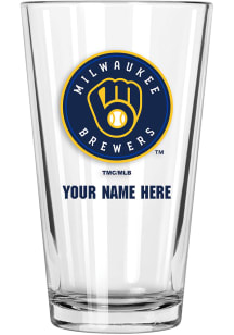 Milwaukee Brewers Personalized Pint Glass