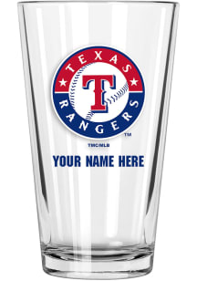 Texas Rangers Personalized Pint Glass