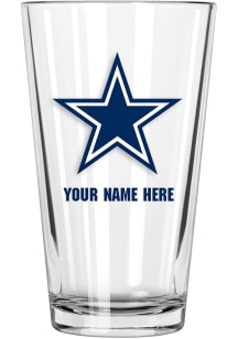 Dallas Cowboys Personalized Pint Glass