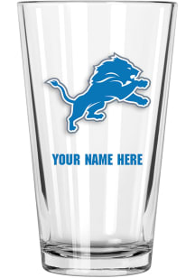 Detroit Lions Personalized Pint Glass