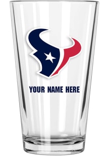 Houston Texans Personalized Pint Glass