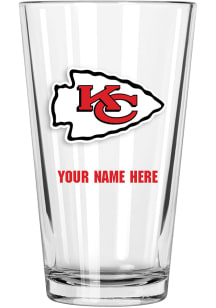Kansas City Chiefs Personalized Pint Glass