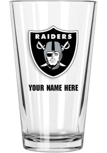 Las Vegas Raiders Personalized Pint Glass