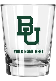 Baylor Bears Personalized 15oz Double Old Fashioned Rock Glass