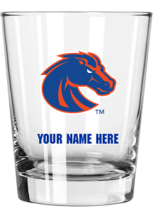 Boise State Broncos Personalized 15oz Double Old Fashioned Rock Glass