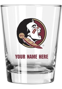 Florida State Seminoles Personalized 15oz Double Old Fashioned Rock Glass