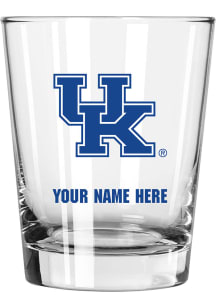 Kentucky Wildcats Personalized 15oz Double Old Fashioned Rock Glass