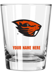 Oregon State Beavers Personalized 15oz Double Old Fashioned Rock Glass
