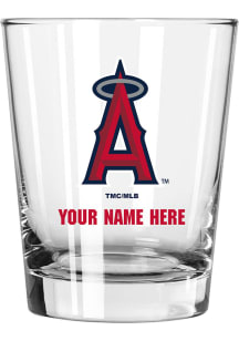 Los Angeles Angels Personalized 15oz Double Old Fashioned Rock Glass