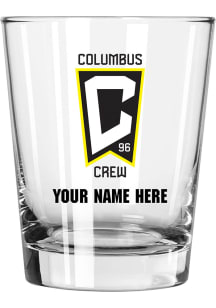 Columbus Crew Personalized 15oz Double Old Fashioned Rock Glass