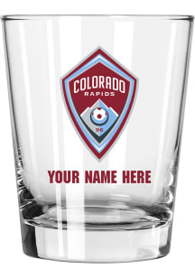 Colorado Rapids Personalized 15oz Double Old Fashioned Rock Glass