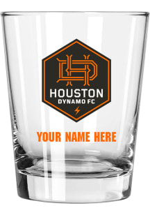 Houston Dynamo Personalized 15oz Double Old Fashioned Rock Glass