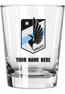 Minnesota United FC Personalized 15oz Double Old Fashioned Rock Glass