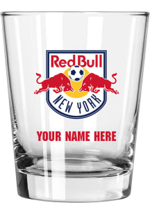 New York Red Bulls Personalized 15oz Double Old Fashioned Rock Glass