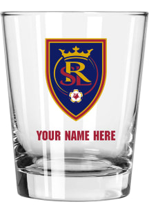 Real Salt Lake Personalized 15oz Double Old Fashioned Rock Glass