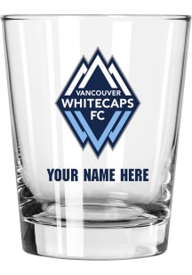 Vancouver Whitecaps FC Personalized 15oz Double Old Fashioned Rock Glass