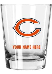 Chicago Bears Personalized 15oz Double Old Fashioned Rock Glass