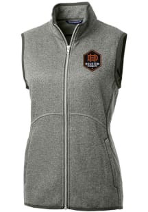 Cutter and Buck Houston Dynamo Womens Grey Mainsail Vest