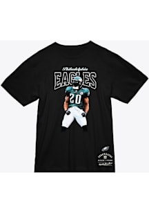 Brian Dawkins Philadelphia Eagles Black Sideline Short Sleeve Fashion Player T Shirt