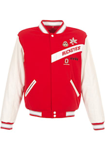 Ohio State Buckeyes Reversible Two-Tone Heavyweight Jacket - Red