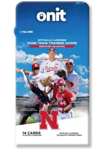 Red Nebraska Cornhuskers Single Pack Baseball Cards