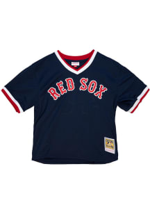 Pedro Martinez Boston Red Sox Mitchell and Ness Batting Practice Jersey Big and Tall