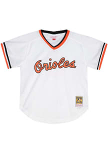 Cal Ripken Jr Baltimore Orioles Mitchell and Ness Batting Practice Jersey Big and Tall