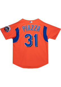 Mike Piazza New York Mets Mitchell and Ness Batting Practice Jersey Big and Tall