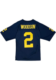 Charles Woodson Michigan Wolverines Mitchell and Ness Legacy Jersey Big and Tall