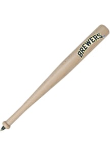 Milwaukee Brewers 8 Inch Bat Pen Set - Natural