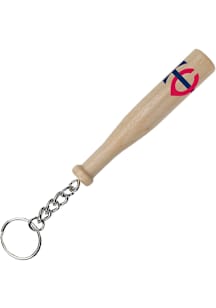 Minnesota Twins Bat Keychain - Natural