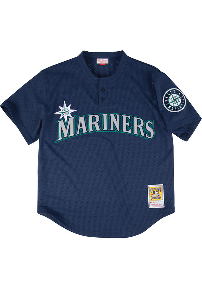 Ken Griffey Jr. Seattle Mariners Mitchell and Ness 1989.0 Jersey Big and  Tall - Blue