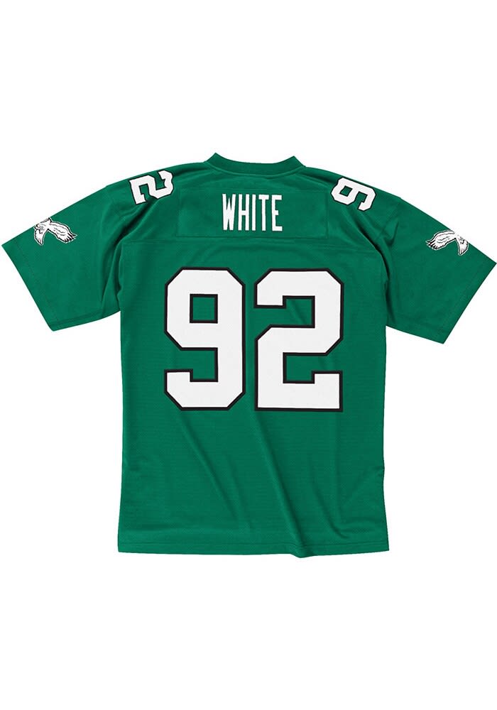 Reggie White Philadelphia Eagles Mitchell And Ness 1990 Legacy Jersey Big And Tall Green 