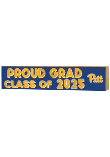 Blue Pitt Panthers 3x13 Block Sign Class of 2025 Sign