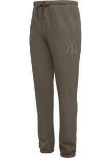 Pro Standard New York Yankees Mens Brown Neutral Sweatpants