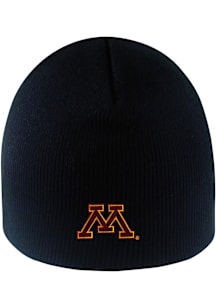 LogoFit Minnesota Golden Gophers Black Everest Mens Knit Hat