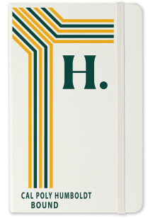 Cal Poly Humboldt Lumberjacks School Bound team logo Notebook and Folder - White