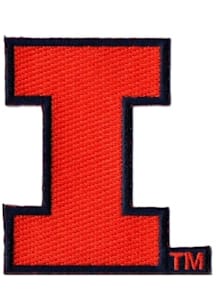 Jardine Orange Illinois Fighting Illini 4&quot; Primary Logo Patch